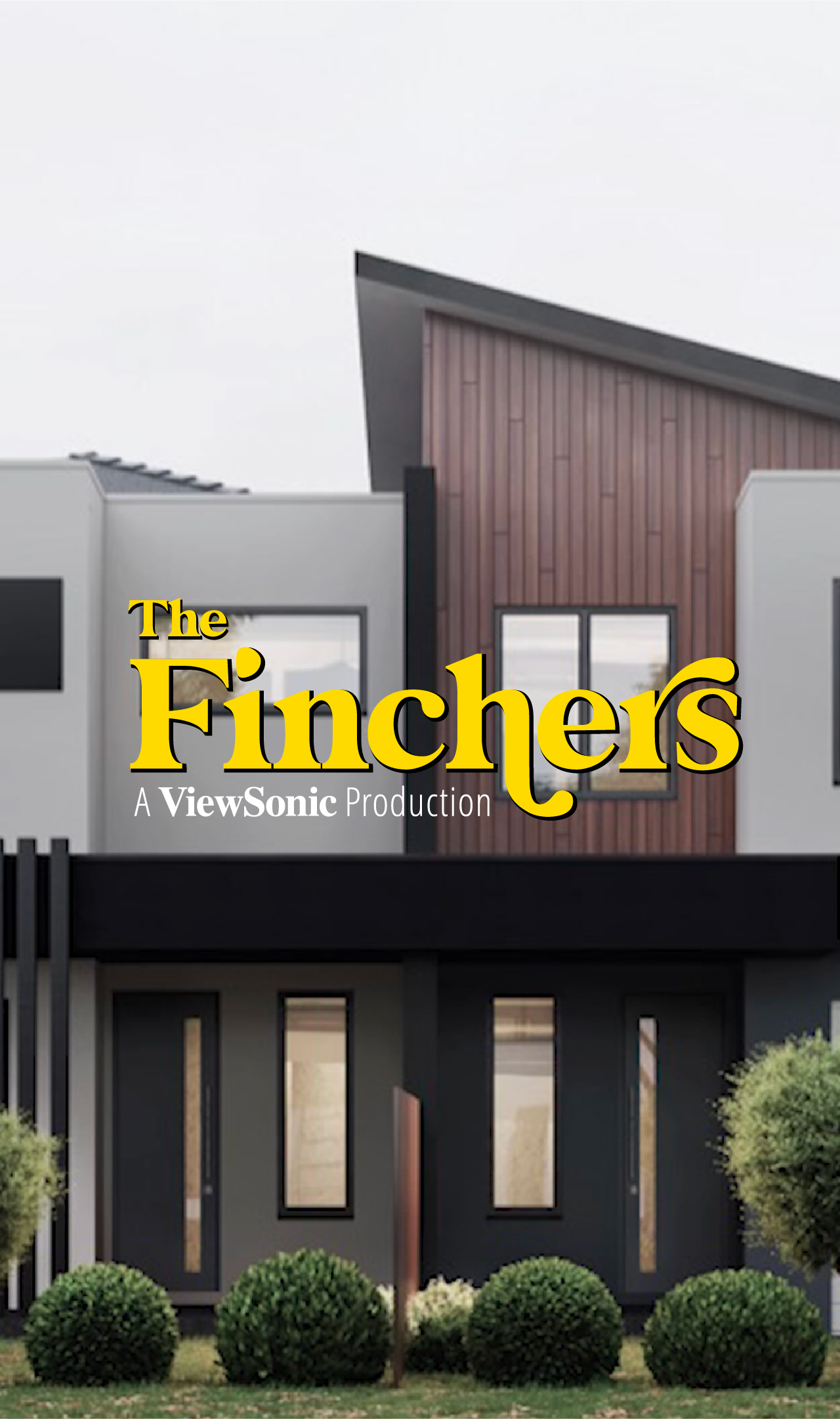Meet the Finchers — campaign logo lockup.